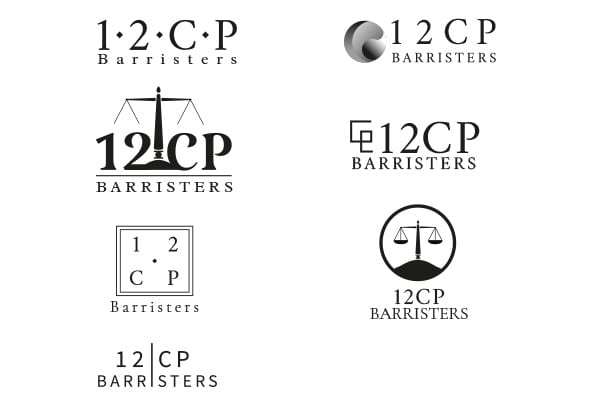 12CP logo concepts