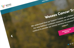 Screenshot of Wessex Cancer Trust – Charity Website website