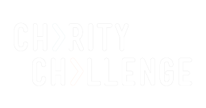 White Charity Challenge logo.